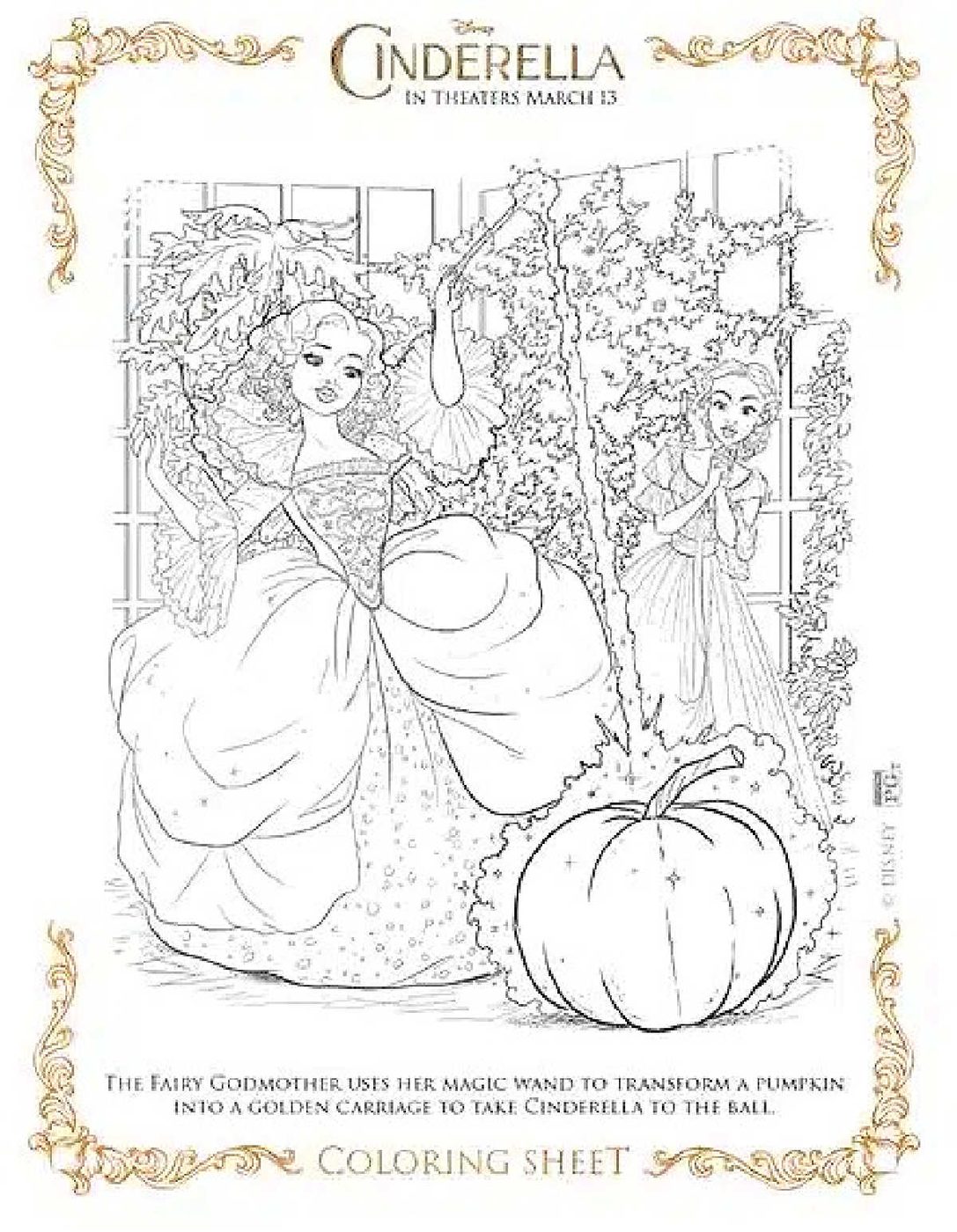 10 New Cinderella Free Printables