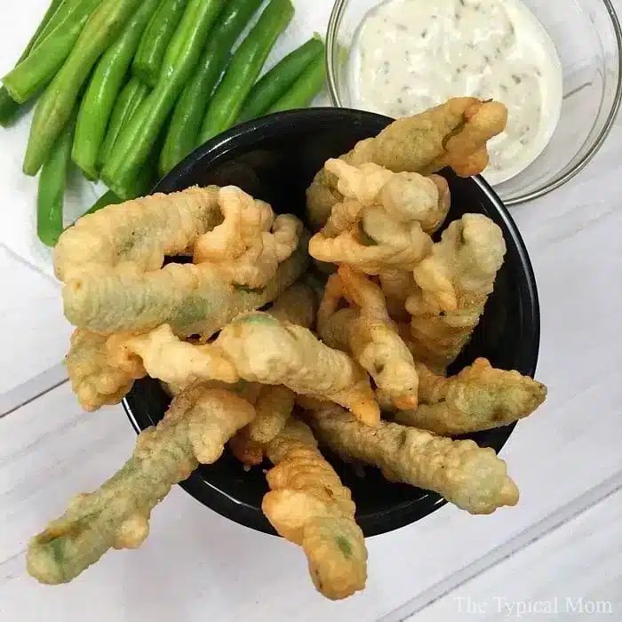 fried green beans recipe