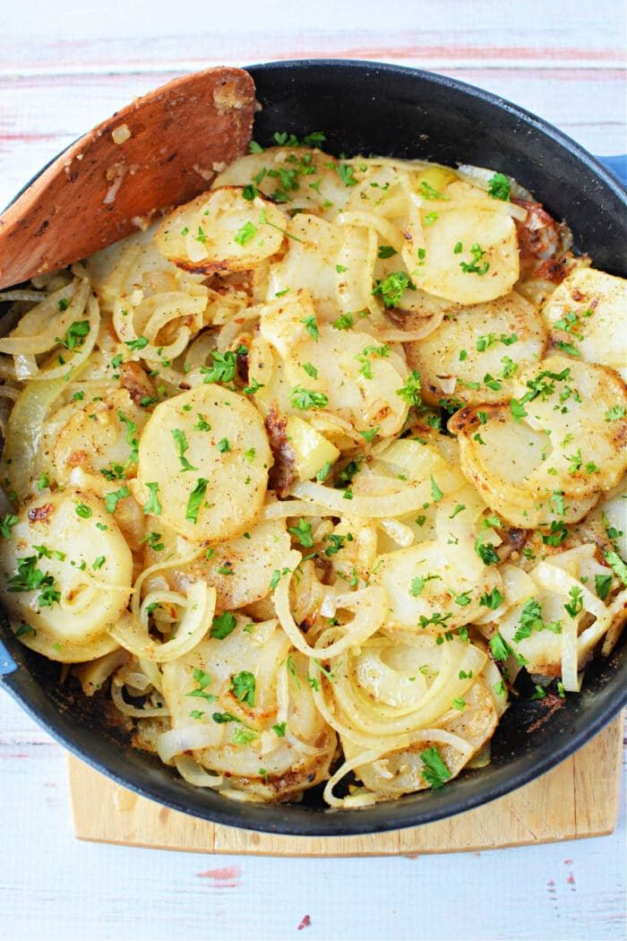 Italian Fried Potatoes with Onions
