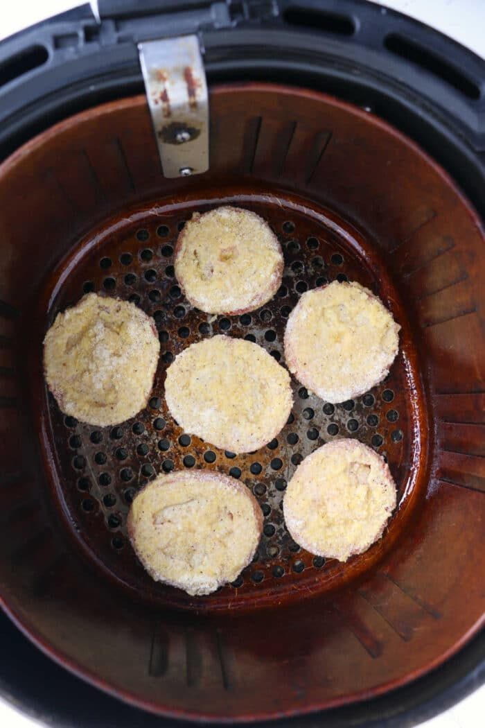 Air Fry Fried Tomatoes