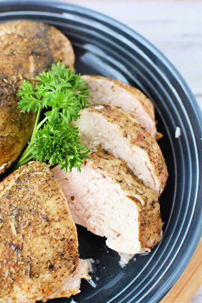 frozen chicken in oven