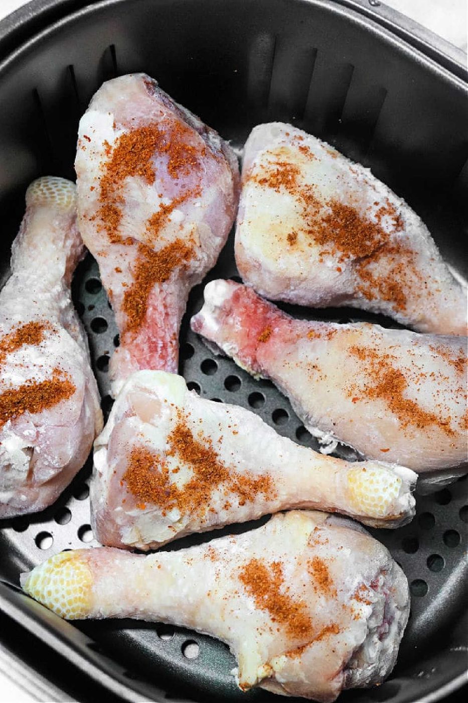 Frozen Chicken Legs in Air Fryer