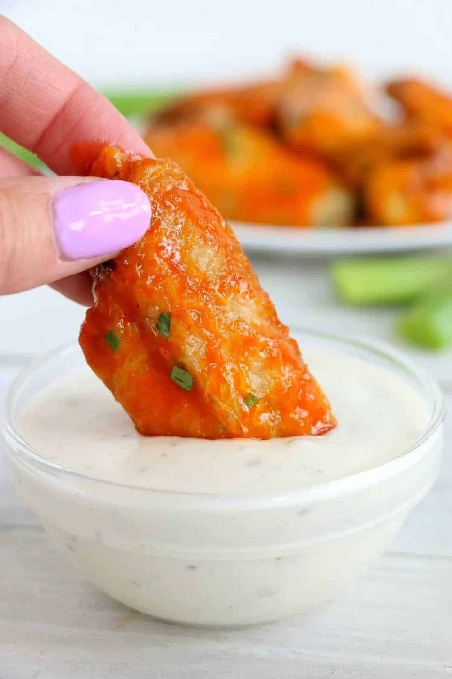 Frozen Chicken Wings in Air Fryer