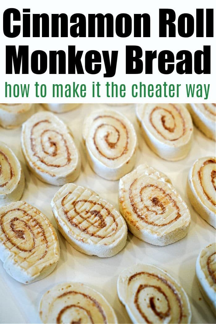 Frozen Cinnamon Rolls monkey bread recipe