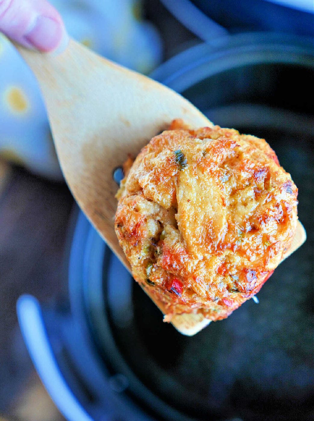 Frozen Crab Cakes in Air Fryer