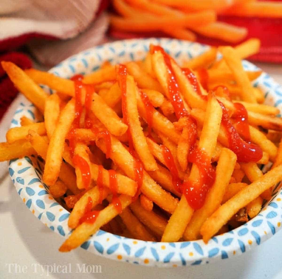 Frozen French Fries in Air Fryer