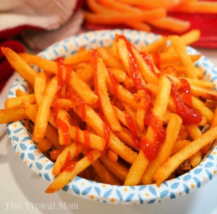 air fryer frozen fries