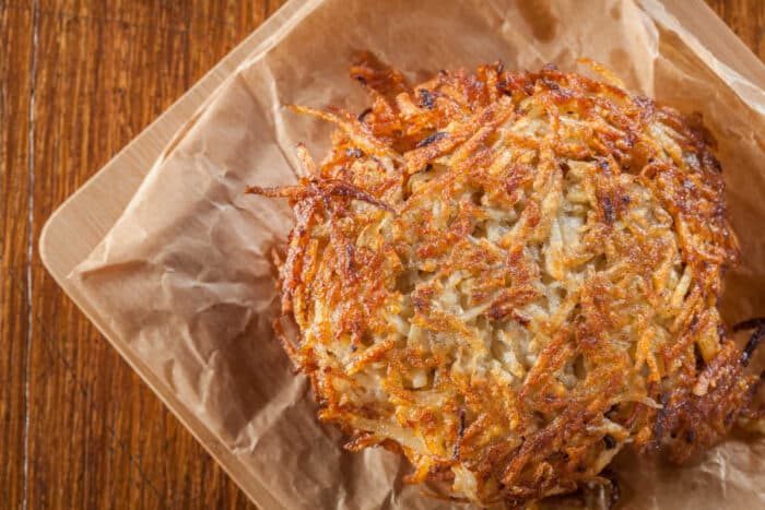 Baked Frozen Hashbrowns