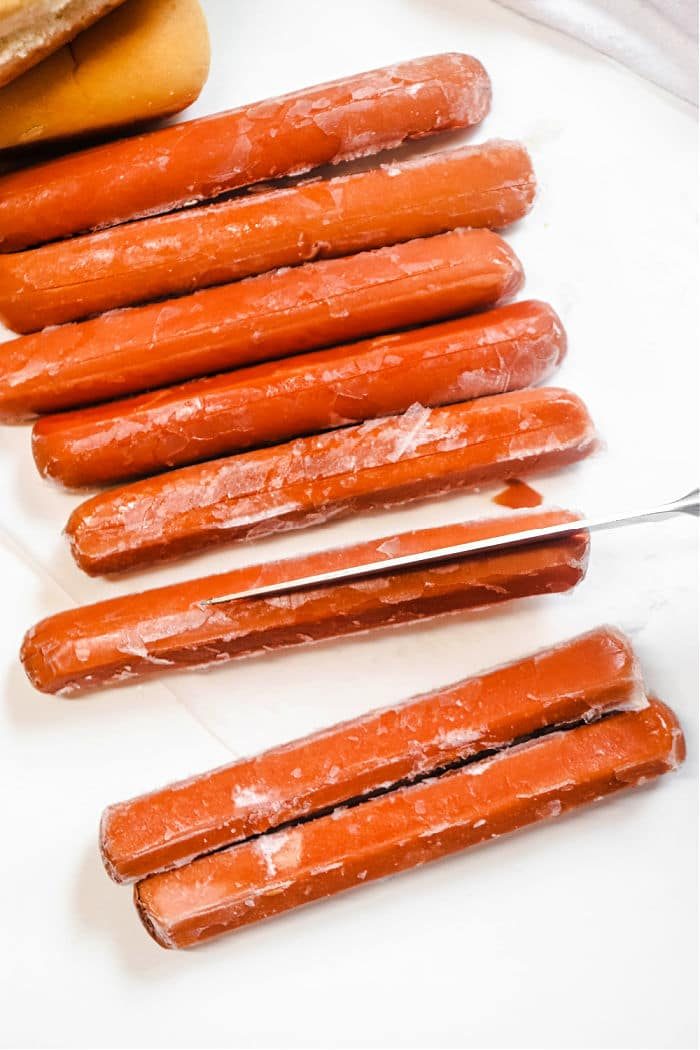 frozen hot dogs