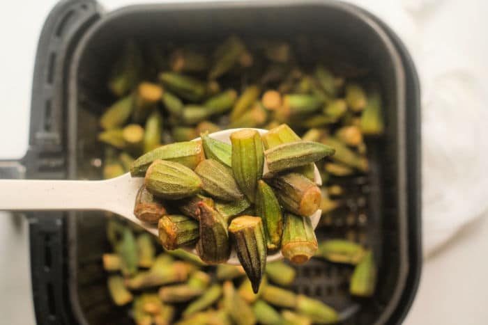 ninja foodi okra