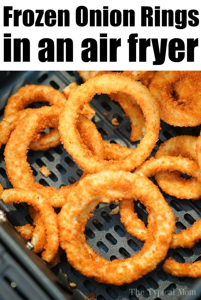 how to cook frozen onion rings