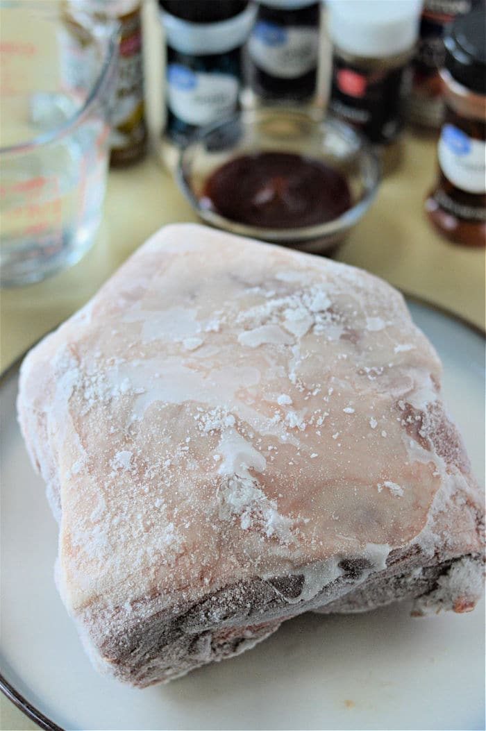 Frozen Pork Butt