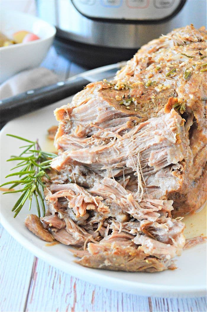 instant pot frozen pork shoulder