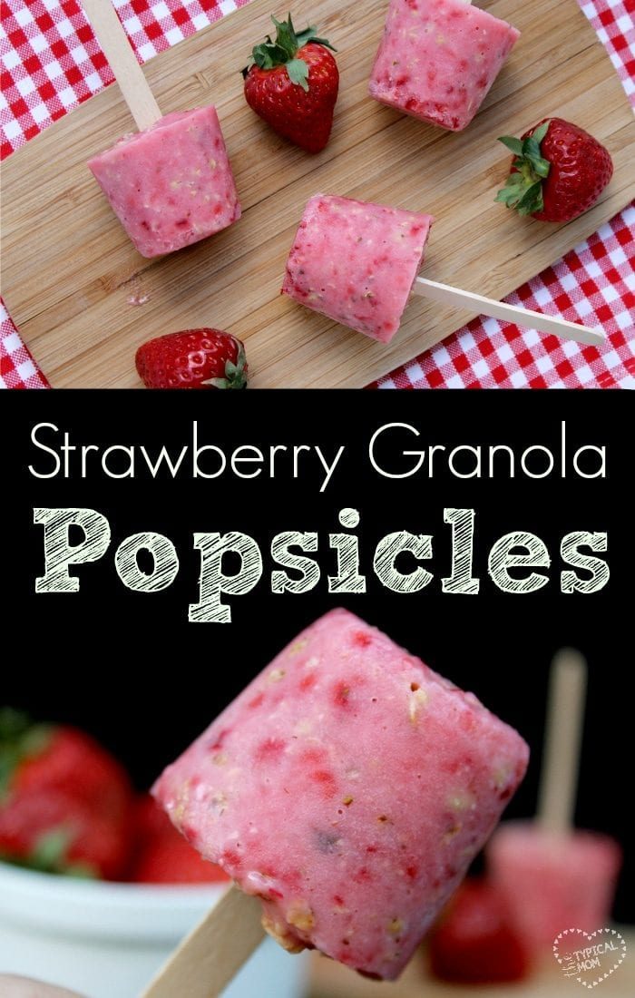 Frozen yogurt pops