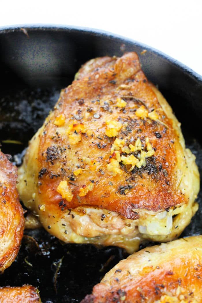 Garlic Butter Chicken Thighs
