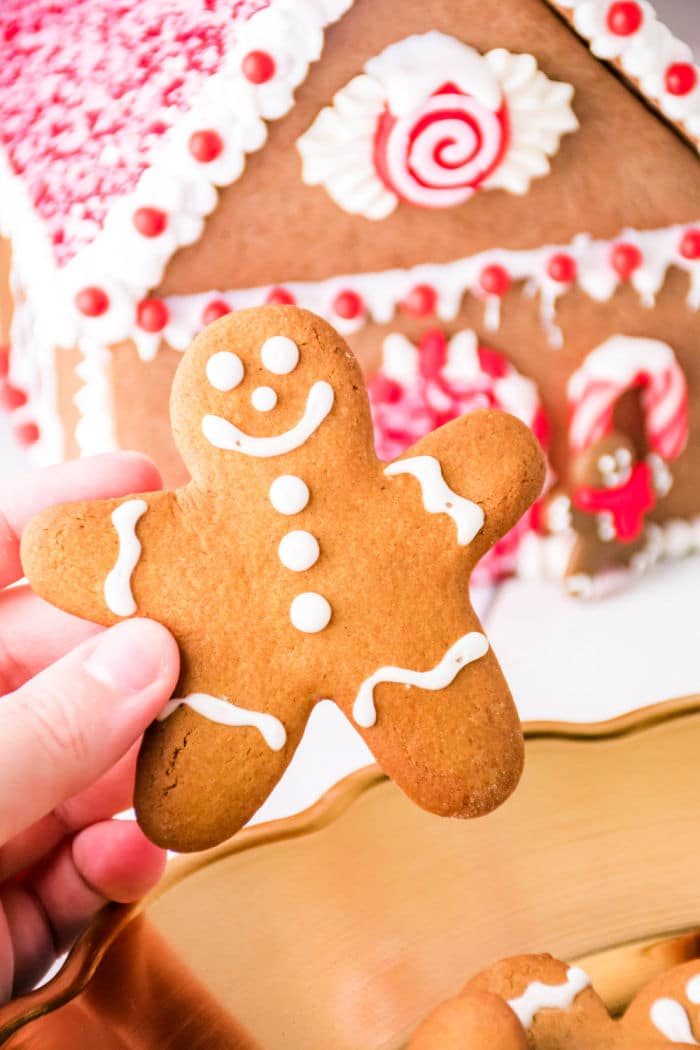 homemade gingerbread men