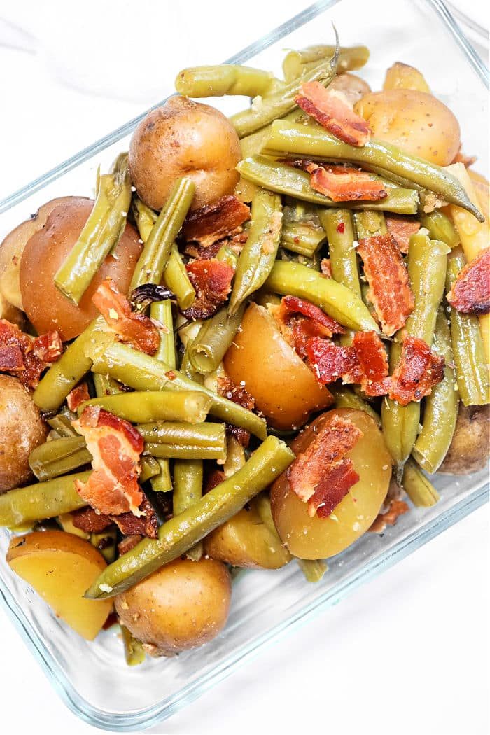 Green Beans, plus Ham