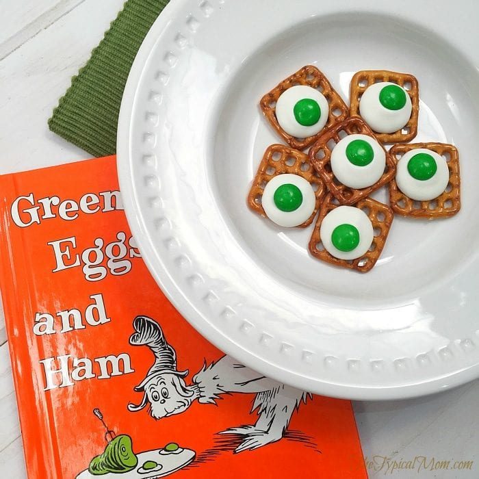 Green eggs and ham dessert