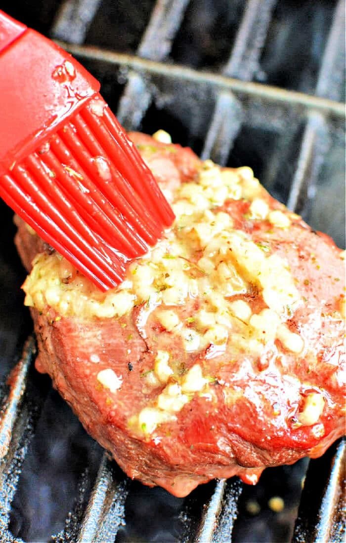 how to grill frozen steak