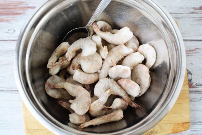 how to cook frozen shrimp