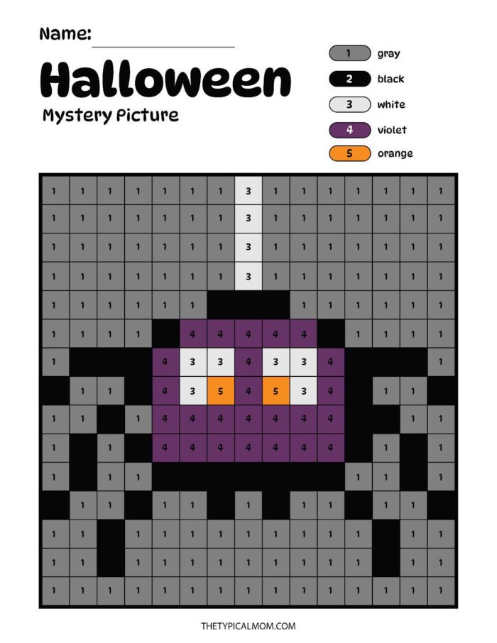 Hidden Pictures Halloween