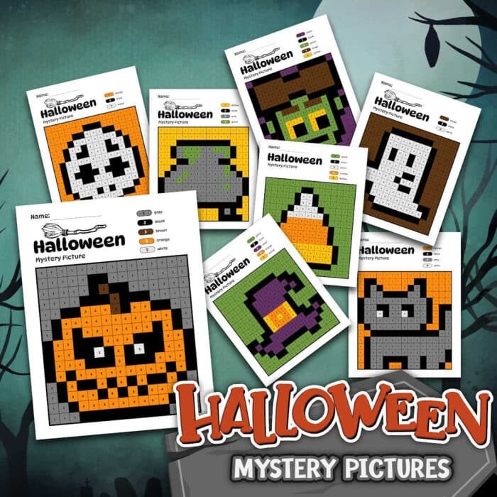 halloween hidden picture coloring sheets