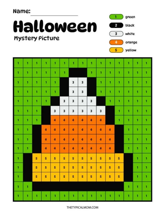 halloween mystery picture
