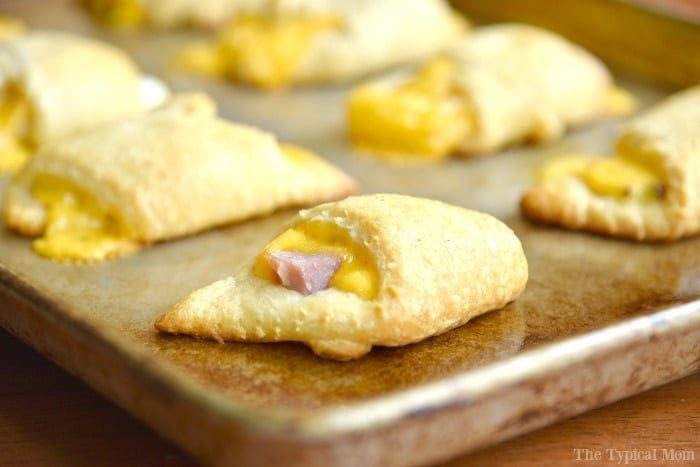 ham and cheese roll ups