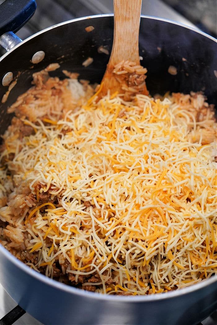 ground beef and rice casserole