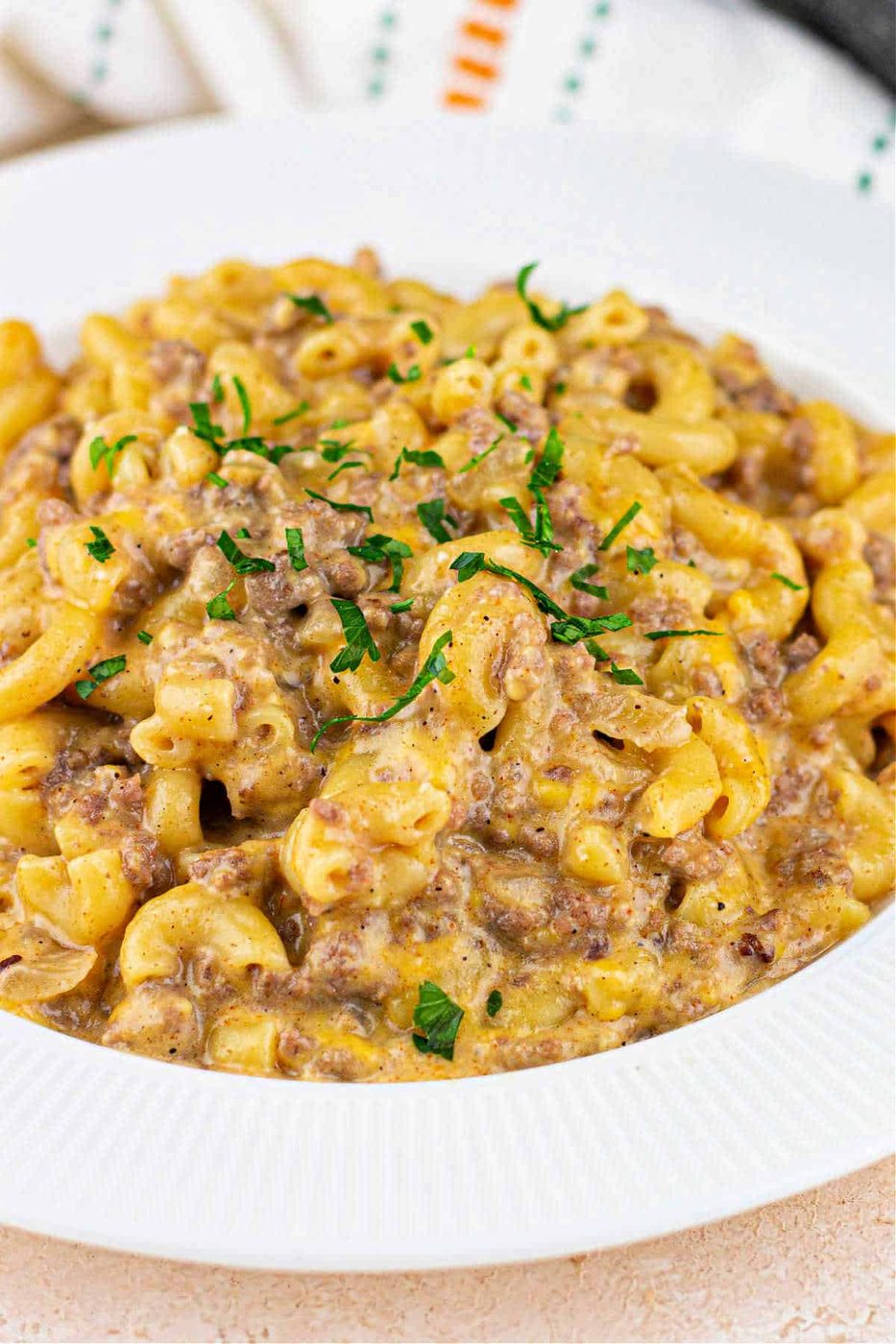 Hamburger Mac and Cheese