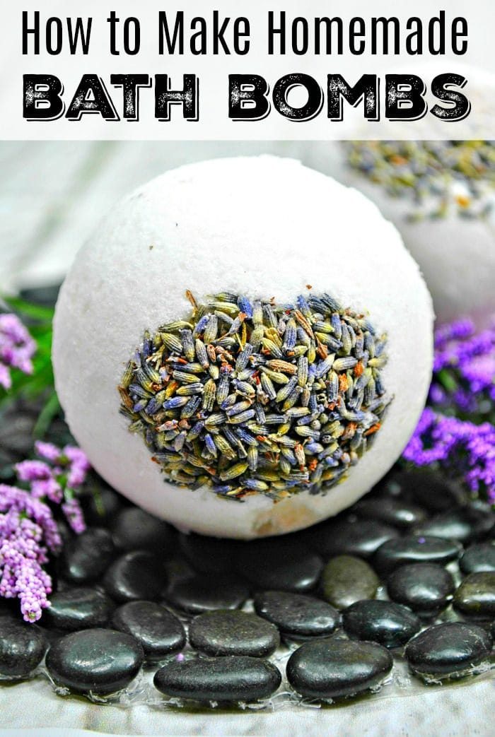 homemade bath bombs
