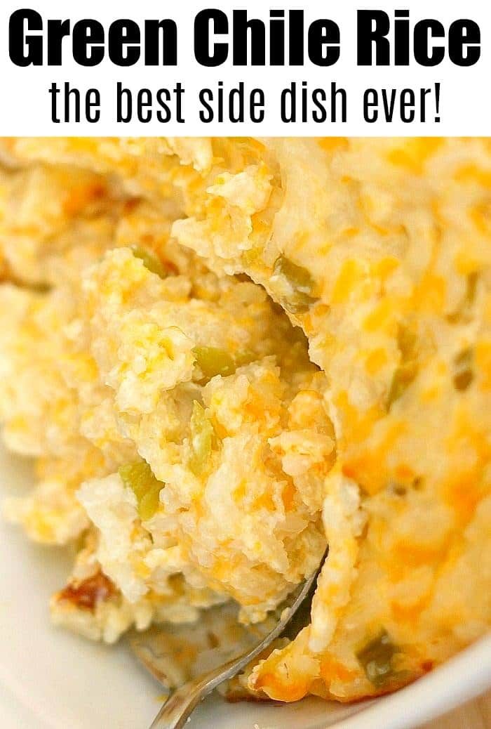 green chile rice