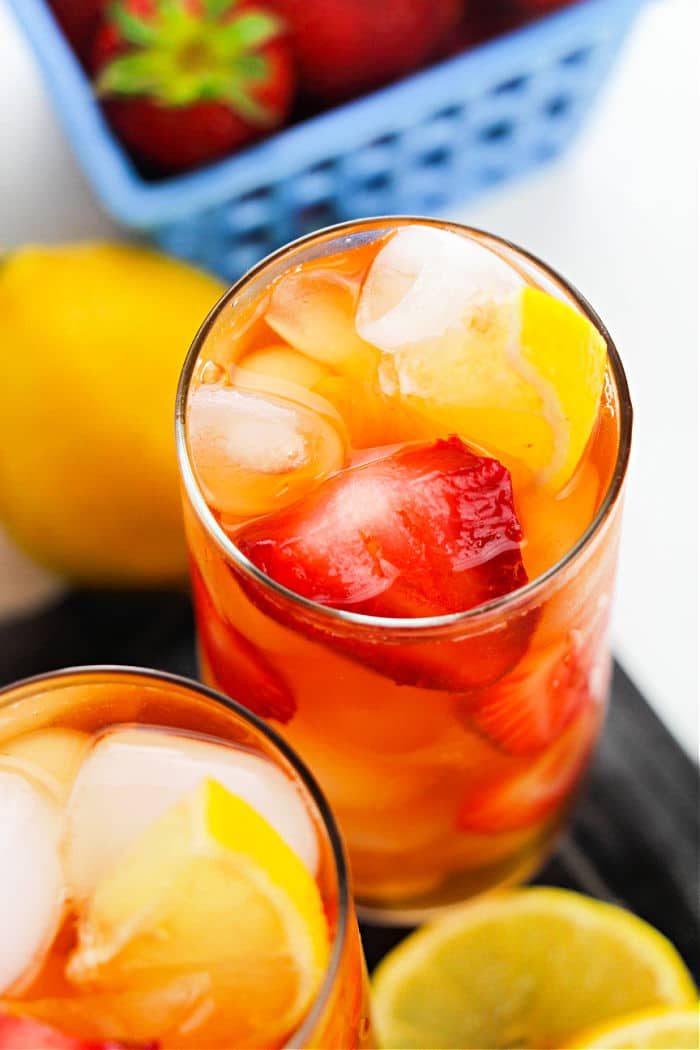 strawberry sweet tea