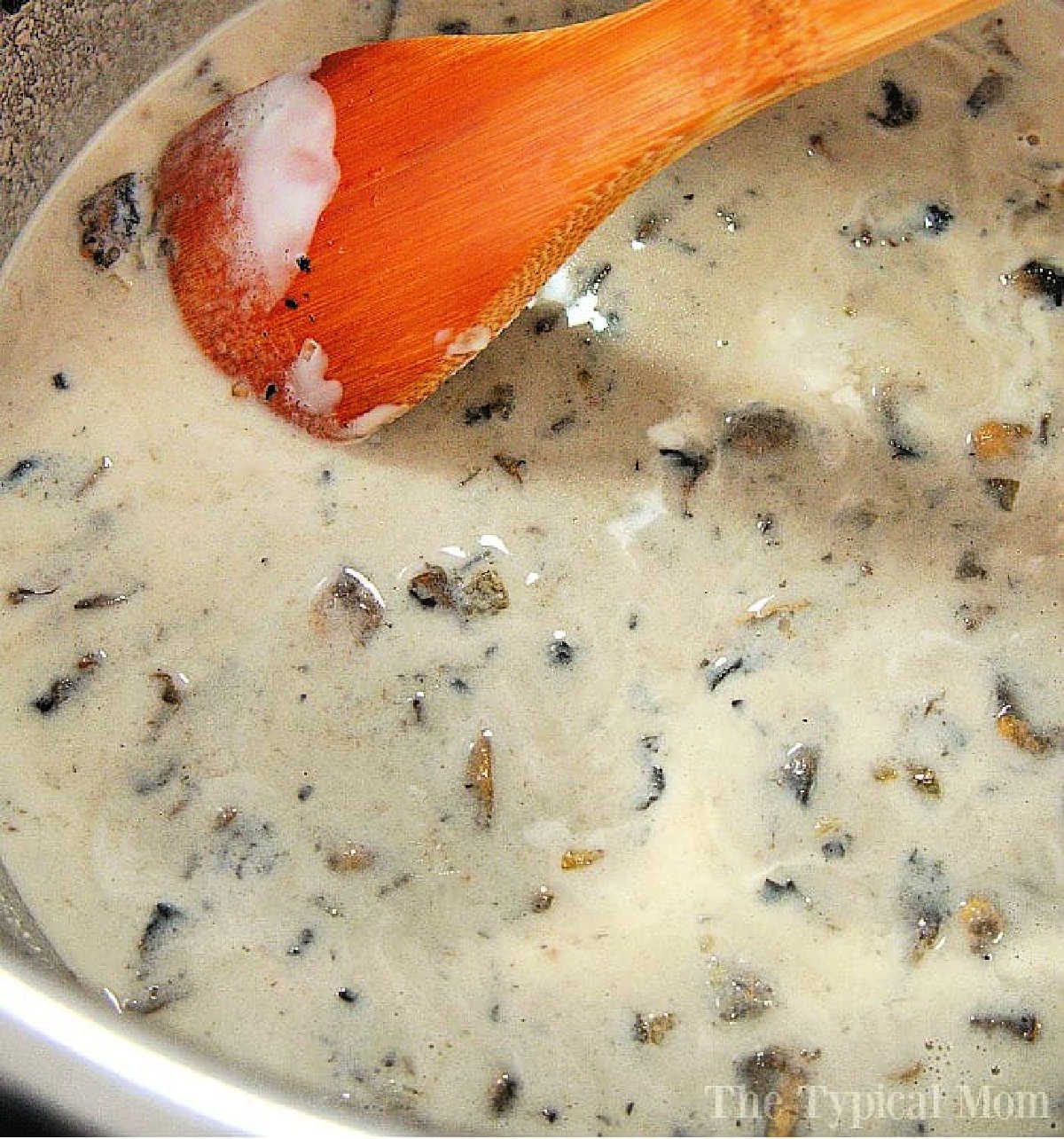 Homemade Cream of Mushroom Soup