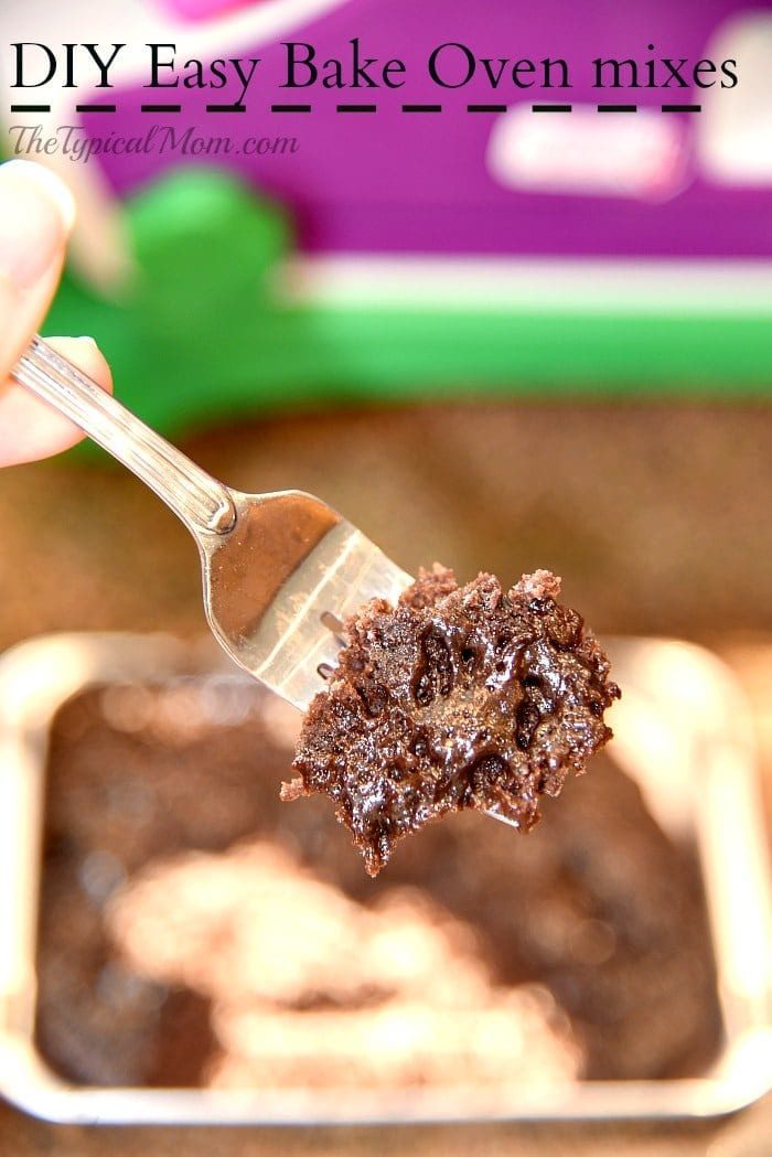 homemade easy bake oven recipes