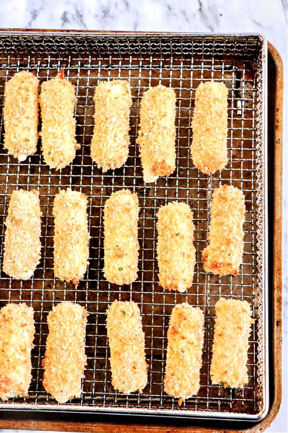 Homemade Mozzarella Sticks Air Fryer