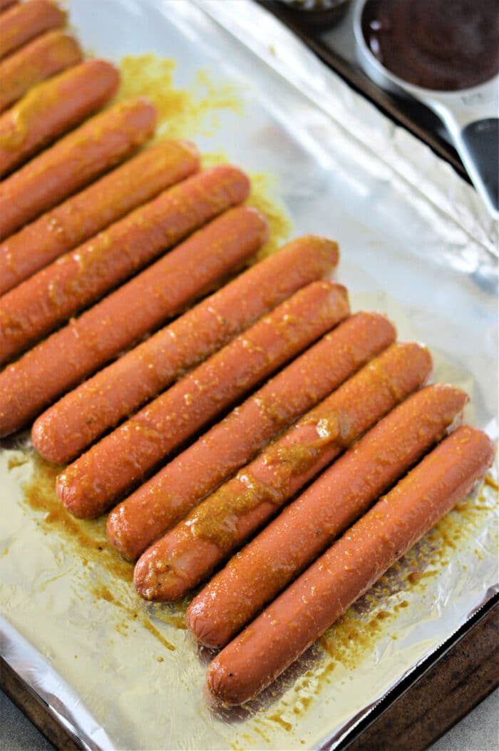 Burnt Ends with Hot Dogs