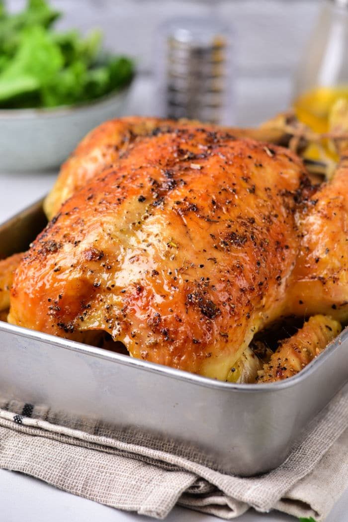 Whole Chicken in Oven