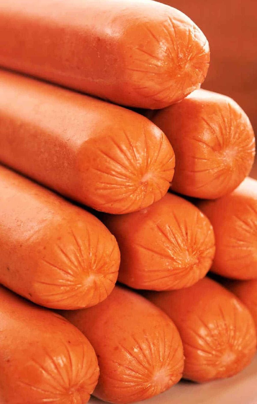 Boiled Hot Dogs