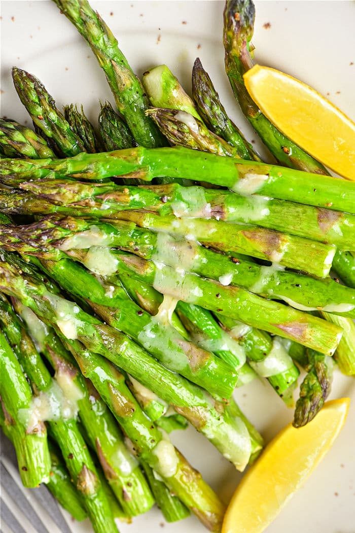 Baked Asparagus with Parmesan