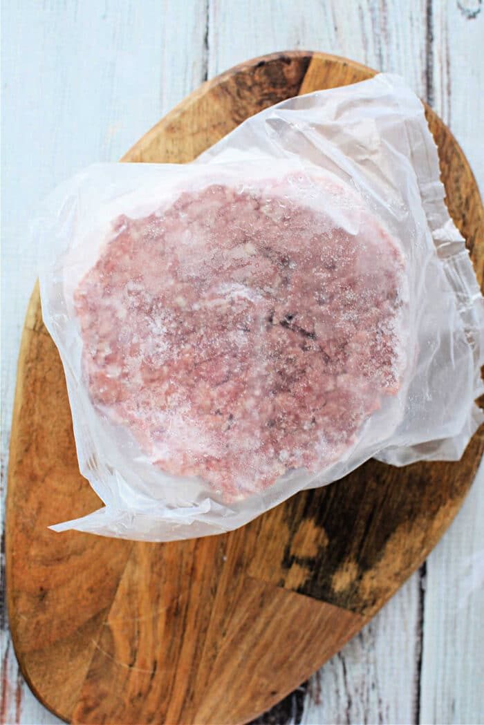 air fryer frozen hamburger patties