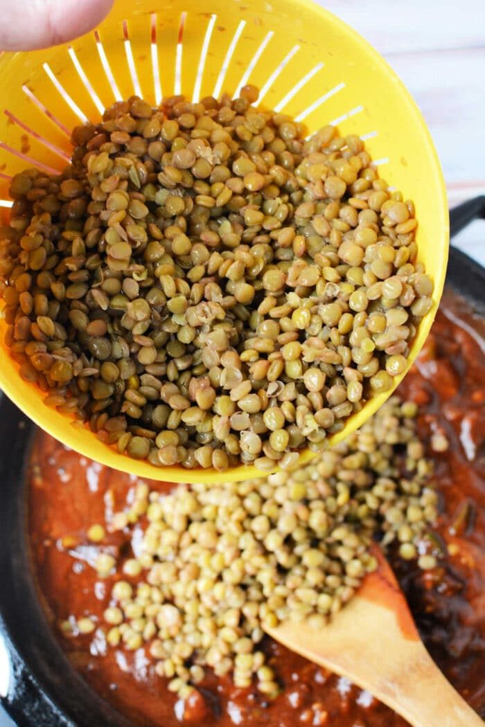 how long to cook lentils on stove