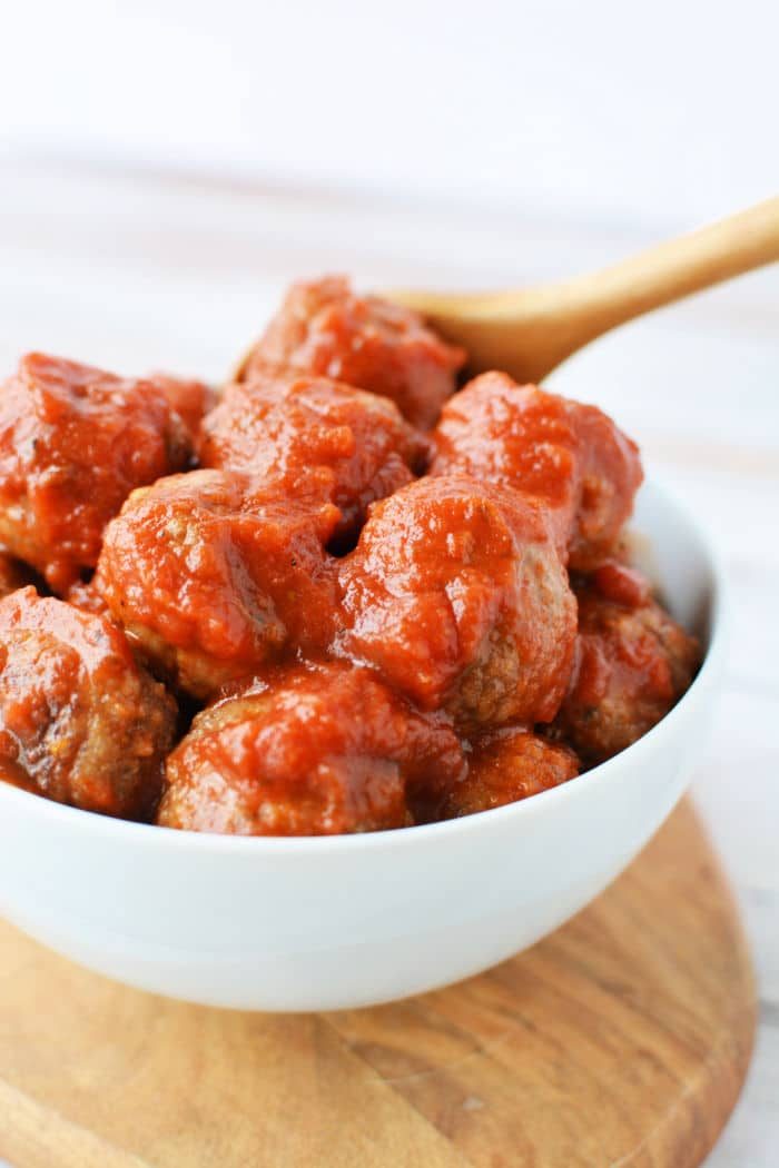 Oven Baked Meatballs in Sauce