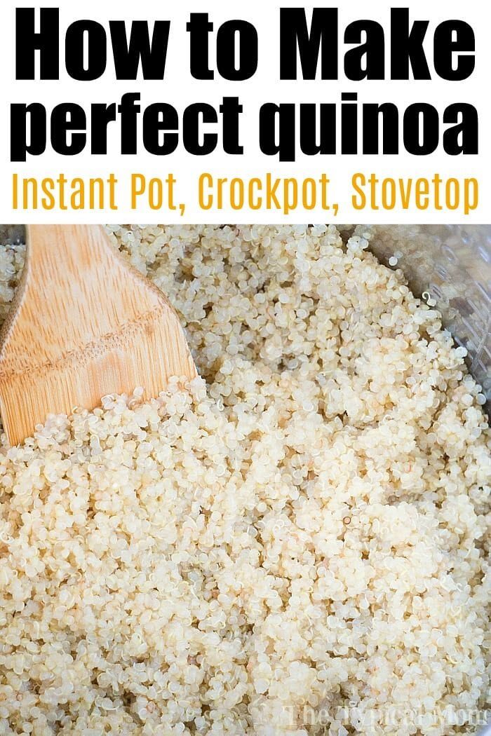 Pressure Cooker Quinoa Recipe