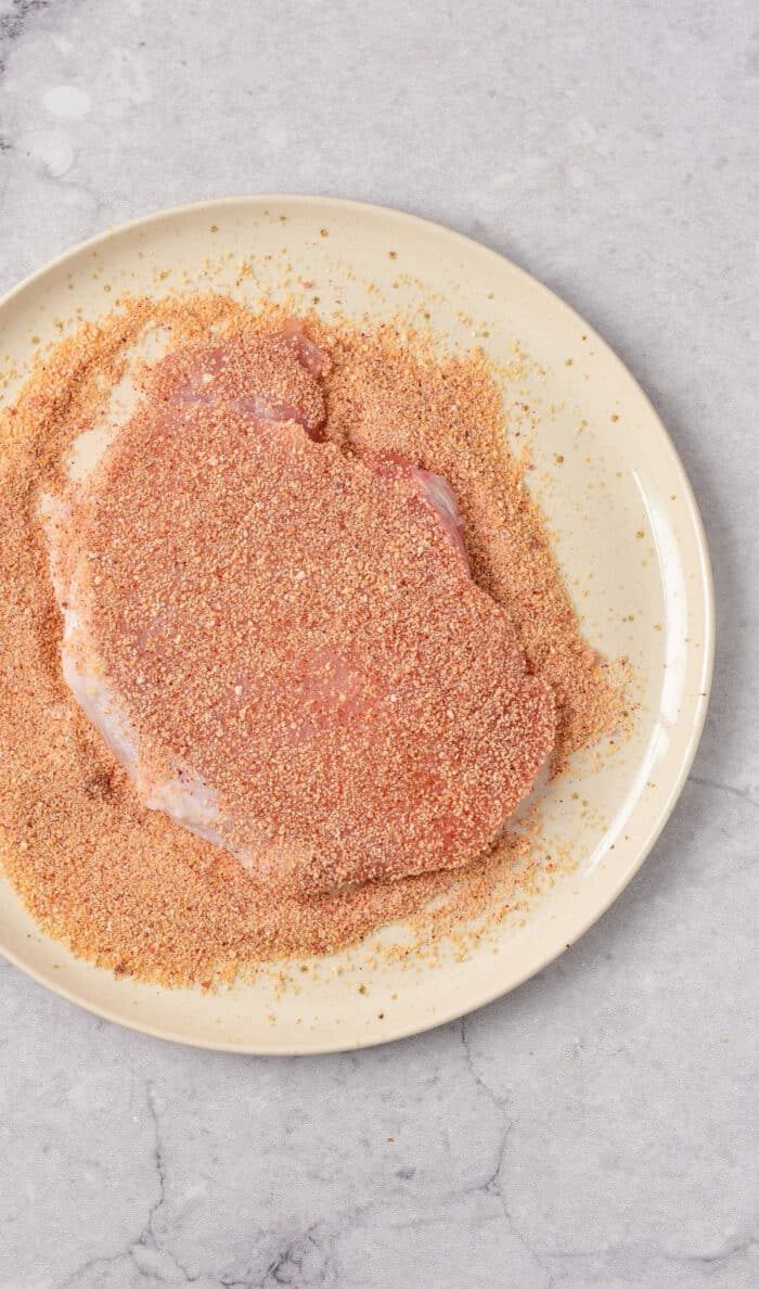 Oven Baked Thin Pork Chops