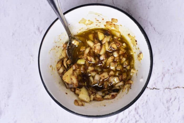 confit oil with garlic