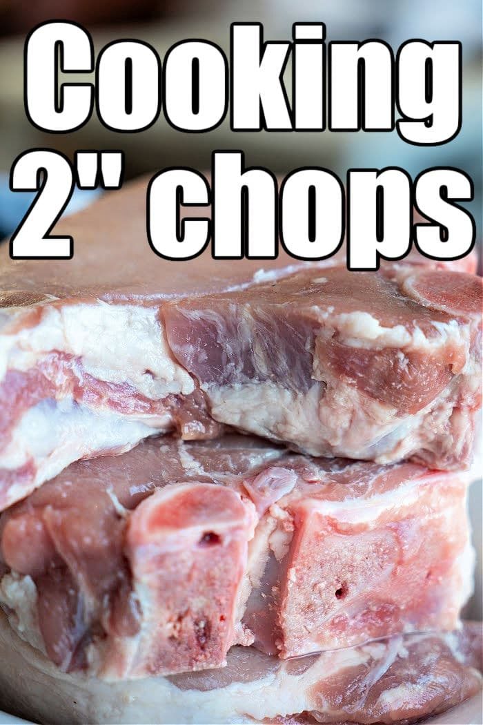 how to cook thick pork chops