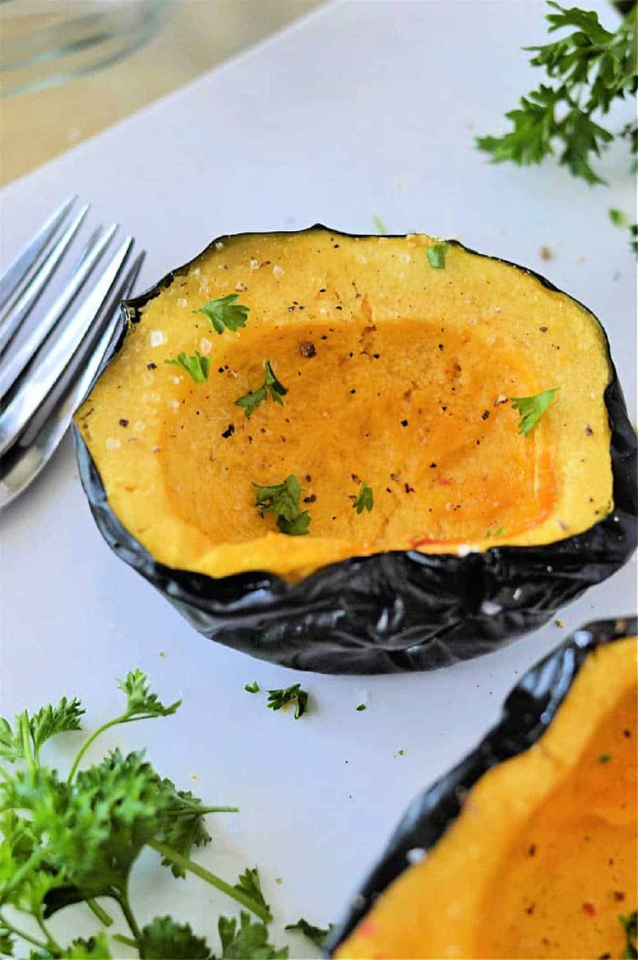 Acorn Squash in Microwave