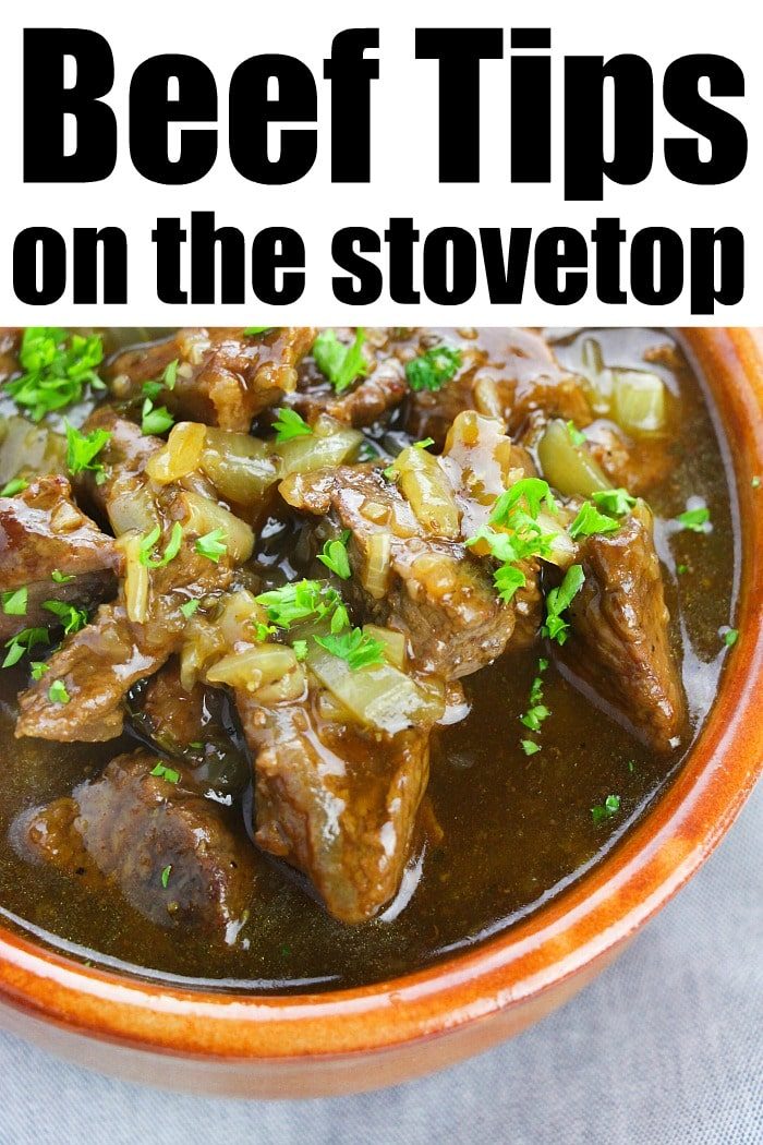 How to Cook Beef Tips on the stove
