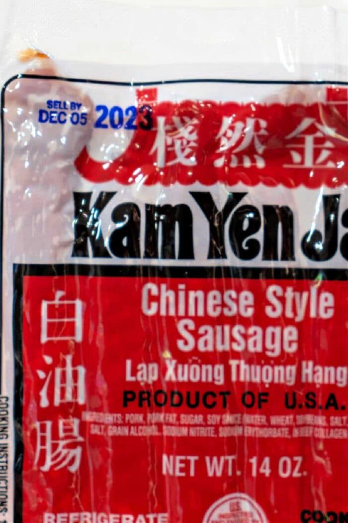 how to cook chinese sausage